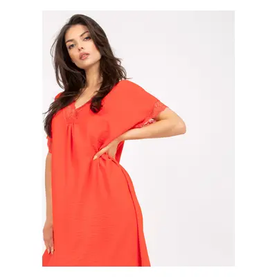 Dress-DHJ-SK-0123.60P-Dark Orange