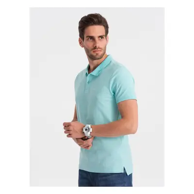 Ombre Men's pique knit polo shirt