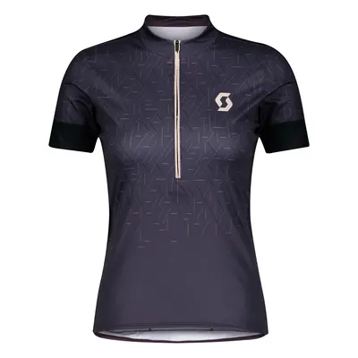 Dámský cyklistický dres Scott Endurance S/Sl Dark Purple/Blush Pink