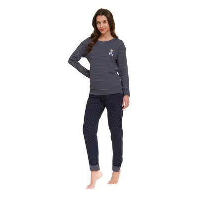 Doctor Nap Woman's Pyjamas PM.5250 Navy Blue