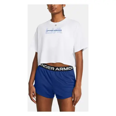 Under Armour Dámské tričko UA W BOXY CROP BRANDED SS - Dámské