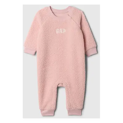 GAP Baby sherpa overal s logem - Holky