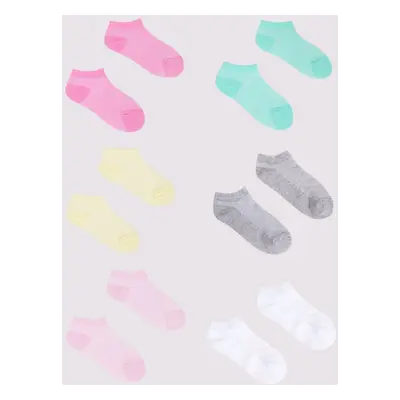 Yoclub Kids's Ankle Thin Socks Basic Colours 6-Pack P2