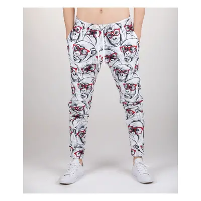 Aloha From Deer Unisex's Cheeky Monkey Sweatpants SWPN-PC AFD368