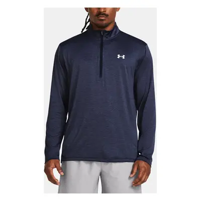 Under Armour Tričko UA Tech Vent 1/2 Zip-BLU - Pánské