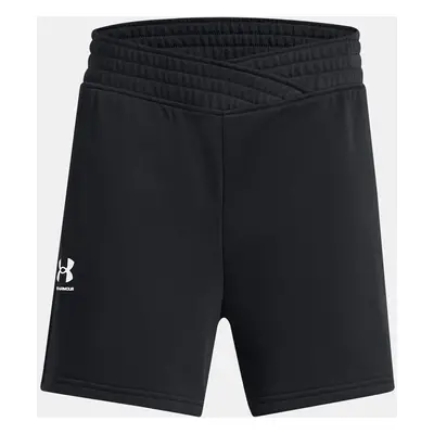 Under Armour Kraťasy UA G Rival Try CrossOvr Shrt-BLK - Holky