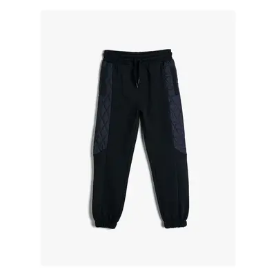 Koton Jogger Sweatpants Pocket Quilted Detail Cotton