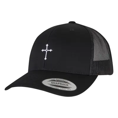 Pánská kšiltovka Cross Retro Trucker černá