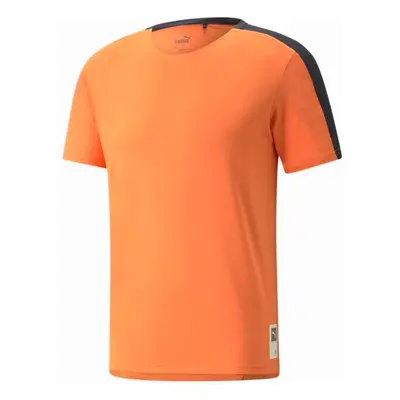 Pánské tričko Puma Run First Mile SS Tee Deep Apricot