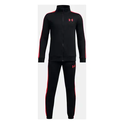 Chlapecká souprava Under Armour UA Rival Knit Track Suit-BLK - Kluci