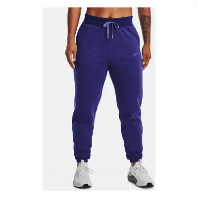 Under Armour Sportovní kalhoty Essential Script Pant-BLU - Dámské