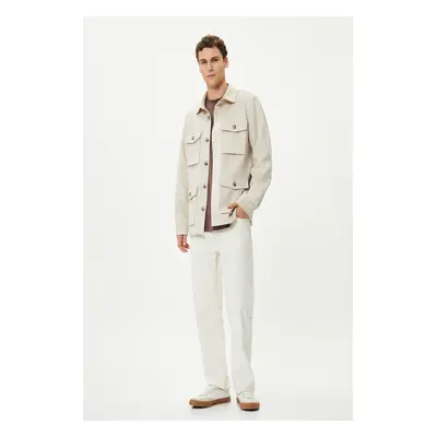 Koton Men's Beige Jacket