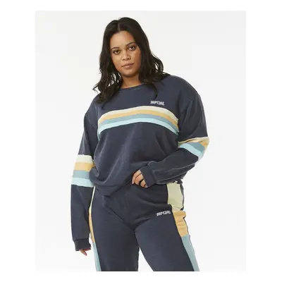 Mikina Rip Curl SURF REVIVAL PANELLED CREW Navy