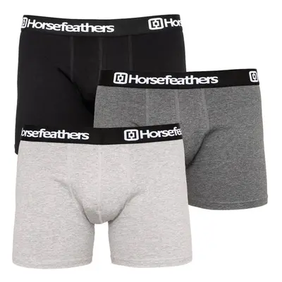 3PACK pánské boxerky Horsefeathers vícebarevné (AM067D)