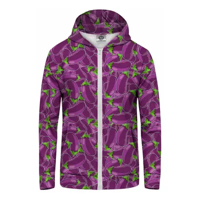 Mr. GUGU & Miss GO Unisex's Eggplant Zip Up Hoodie Hkz-U-Pc2260