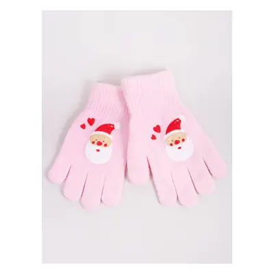 Yoclub Kids's Gloves RED-0012G-AA5A-019