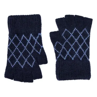 Art Of Polo Woman's Gloves Rk22241 Navy Blue