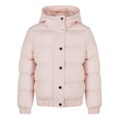 Dívčí bunda Hooded Puffer Jacket - růžová