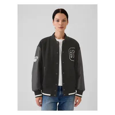 GAP Vlněný oversize bomber - Dámské