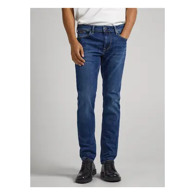 Modré pánské skinny fit džíny Pepe Jeans Finsbury - Pánské