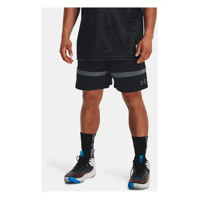 Under Armour Kraťasy UA Baseline Woven Short II-BLK - Pánské