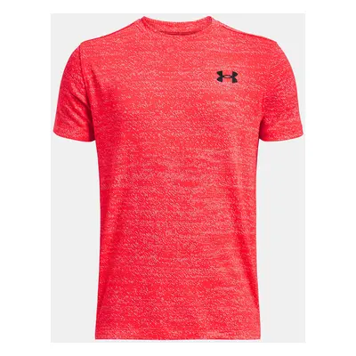 Under Armour Tričko UA Tech Vent Jacquard SS-RED - Kluci