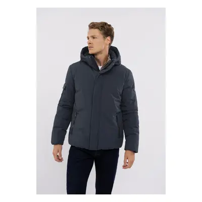 Volcano Man's Jacket J-Bruno Navy Blue