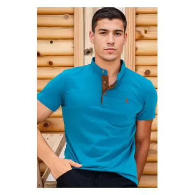 T8560 DEWBERRY T-SHIRT-DARK TURQUOISE-2