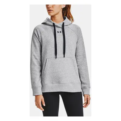 Under Armour Mikina Rival Fleece HB Hoodie-GRY - Dámské