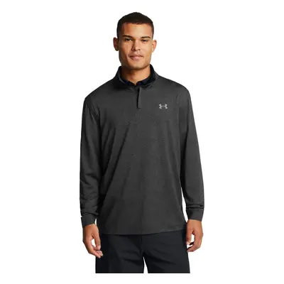 UA Playoff Printed 1/4 Zip-BLK