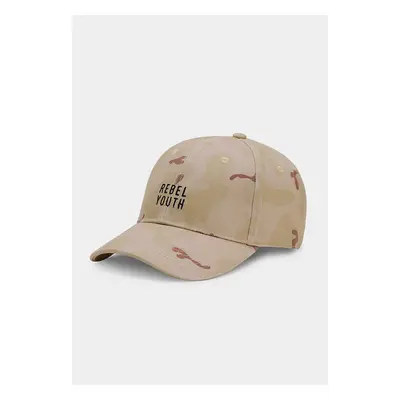 Kšiltovka Rebel Youth Curved Cap béžová camo