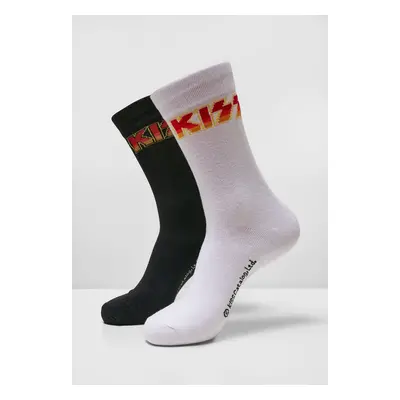 Ponožky Kiss Socks 2-Pack černá/bílá