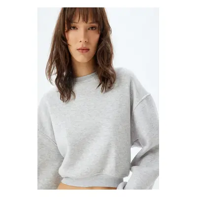 Koton Gray Women's Sweatshirt