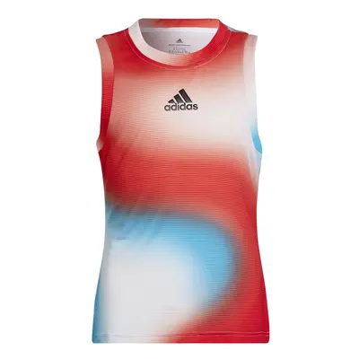 Dívčí tílko adidas Match Tank White/Red