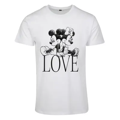 Dámské tričko Minnie Loves Mickey Tee bílé