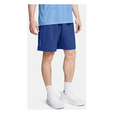 Pánské kraťasy Under Armour UA Tech Woven Wordmark Short-BLU - Pánské