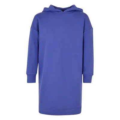 Dívčí oversized Terry Hoody šaty purpleday