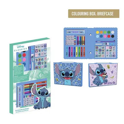 COLOURING STATIONERY SET BOX STITCH