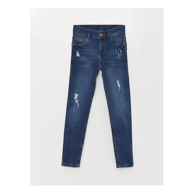 LC Waikiki Super Skinny Fit Ripped Detailed Boy's Jean Trousers