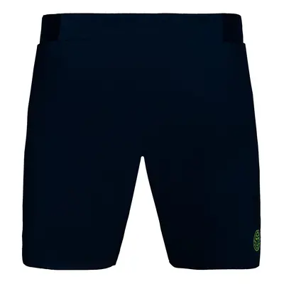 Pánské šortky BIDI BADU Bevis 7Inch Tech Shorts Lime, Dark Blue