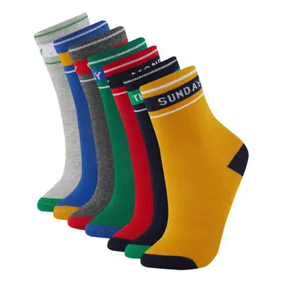 DEFACTO Size 7-pack Cotton Long Socks