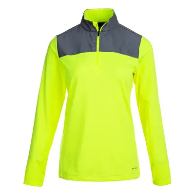 Dámská mikina Endurance Tusina Light The Night Midlayer Safety Yellow