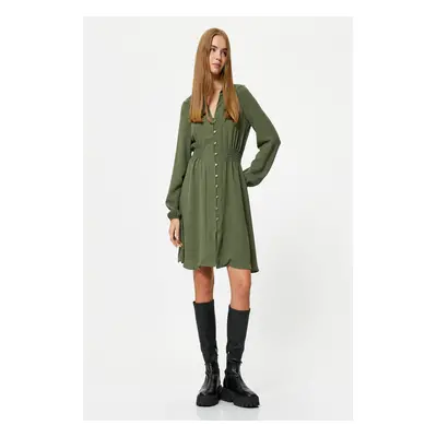 Koton Women's Khaki Dress