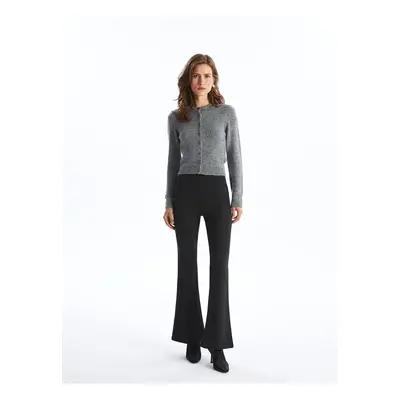 LC Waikiki Lcw Elastic Waist Straight Spanish Leg Women's Trousers