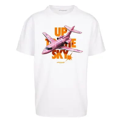 Up to the Sky Oversize Tee bílé