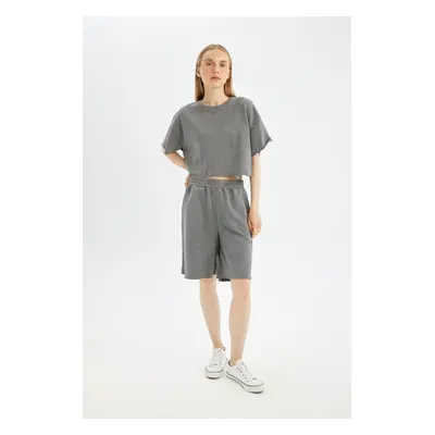 DEFACTO Coool Thick Fabric Basic Shorts