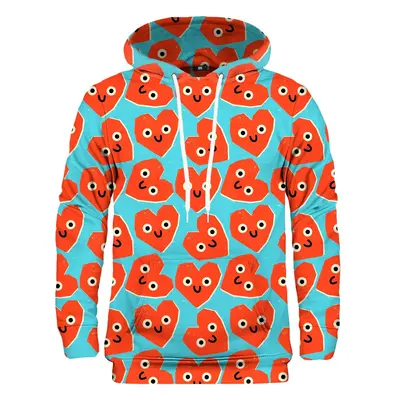 Mr. GUGU & Miss GO Unisex's Hoodie Kangaroo H-K1484