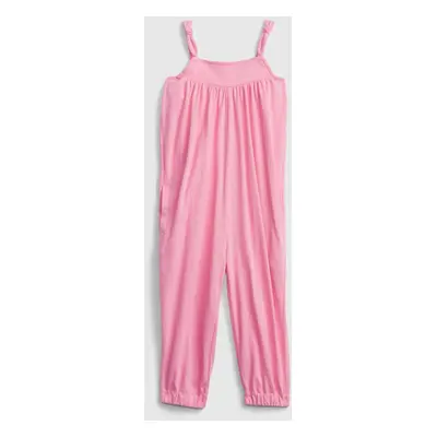 GAP Dětský overal strappy bubble jumpsuits - Holky