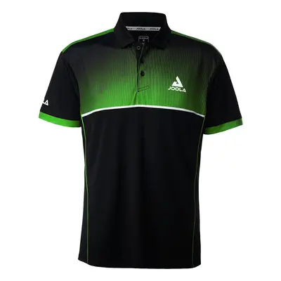 Pánské tričko Joola Shirt Edge Black/Green