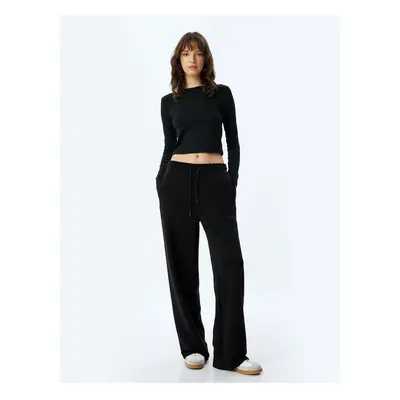 Koton Raster Three Thread Sweatpants with Pockets